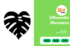 Silhouette Monstera Product Image 1