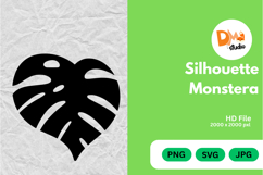 Silhouette Monstera Product Image 1
