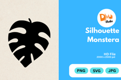Silhouette Monstera Product Image 1