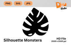 Silhouette Monstera Product Image 1