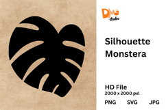 Silhouette Monstera Product Image 1