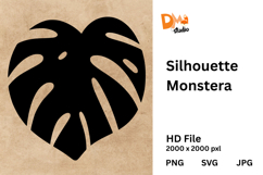 Silhouette Monstera Product Image 1