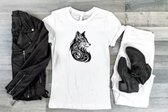 Fox,  celtic,  style,  svg,  folk design, silhouette, laser cut, paper cut,  sublimation,  t-shirt design, mug design, tumbler design, pillow design,  can  glass,  stamp,  stencil,  pet, craft, jpg, svg, pdf, ai, vector, png, tattoo, logo design, natural
