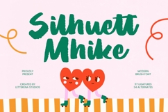 Silhuett Mhike - Modern Brush Font Product Image 1