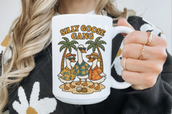 Silly Goose Sublimation Design | PNG File Product Image 2