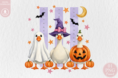 Silly Goose Halloween Sublimation PNG Product Image 1