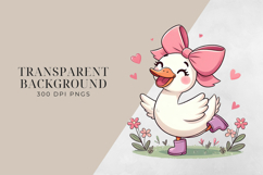 Silly goose Sublimation Design PNG. Product Image 2
