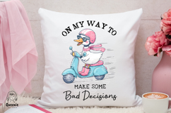 Funny Silly Goose PNG Sublimation, Sarcastic Quotes Product Image 3