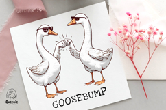 Funny Silly Goose PNG Sublimation, Sarcastic Quotes Product Image 4