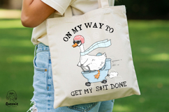 Funny Silly Goose PNG Sublimation, Sarcastic Quotes Product Image 5