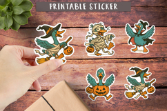 Silly Goose Stickers Halloween animal sticker