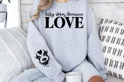 Silly jokes genuine love Sleeve SVG Product Image 3