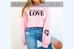 Silly jokes genuine love Sleeve SVG Product Image 1