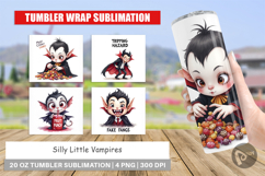 Silly Vampires Tumbler Product Image 1