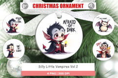 Silly Vampires Ornament Product Image 1