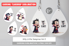 Silly Vampires Earring Product Image 1