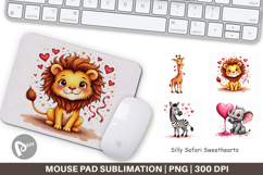Silly Safari Mouse Pad Product Image 1