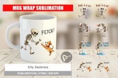 Silly Skeletons Mug Wrap Product Image 1