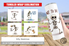 Silly Skeletons Tumbler Product Image 1