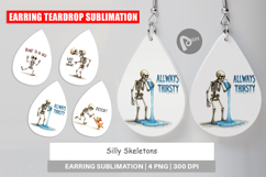 Silly Skeletons Earring Product Image 1