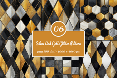 Silver And Gold Glitter Pattern Product Image 1