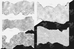 Silver Glam Edges Clipart Product Image 3