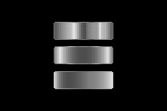 Silver gradient color swatches vector Product Image 1