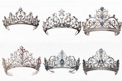 Silver Queen Watercolor Clipart Bundle Product Image 2