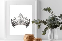 Silver Queen Watercolor Clipart Bundle Product Image 3