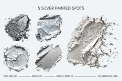 Silver Painted Spots Product Image 1