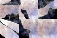 Silver &amp; Watercolor Digital Paper Pack - JPG Product Image 3