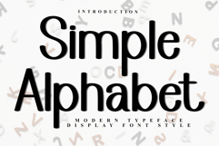 Simple Alphabet Product Image 1