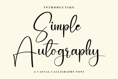 Simple Autography Product Image 1