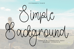 Simple Background Product Image 1