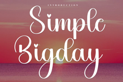 Simple Bigday Product Image 1