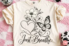 Simple Butterfly T-Shirt Design Product Image 1