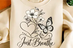 Simple Butterfly T-Shirt Design Product Image 2