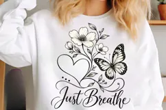 Simple Butterfly T-Shirt Design Product Image 5