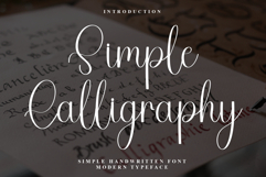 Simple Calligraphy Product Image 1