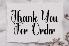 Simple Calligraphy Product Image 2