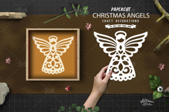 Simple Christmas Angel Cut File Product Image 1