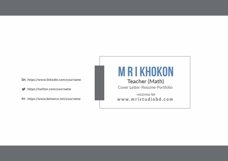 Simple CV ProwerPoint Tamplate Product Image 3
