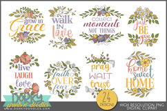 Religious Thoughts and Sayings Clipart Bundle Product Image 8