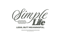 Minimal Typography Quotes for T-shirt Design and Print Product Image 1