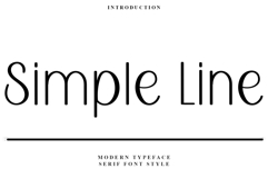 Simple Line Product Image 1