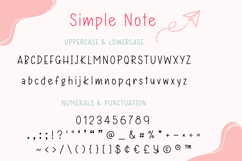 Simple Note - Handwritten Font with Multilingual Support Product Image 6