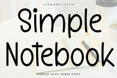 Simple Notebook Product Image 1