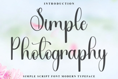 Simple Photography Product Image 1