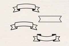 Scroll Ribbons SVG Product Image 1