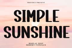 Simple Sunshine Product Image 1